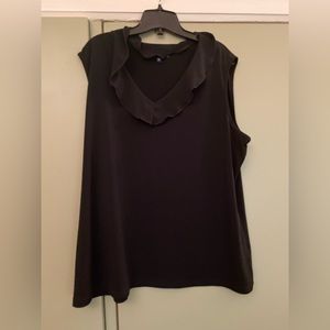 Addition Elle tank top with ruffle collar
